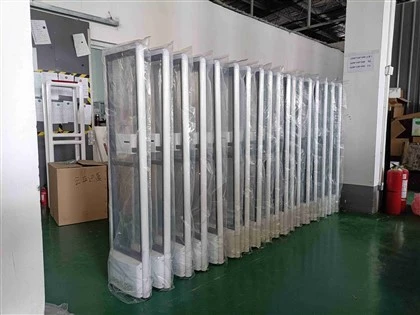Passagerarflödesräknare i aluminium AM Anti-stöldsystem